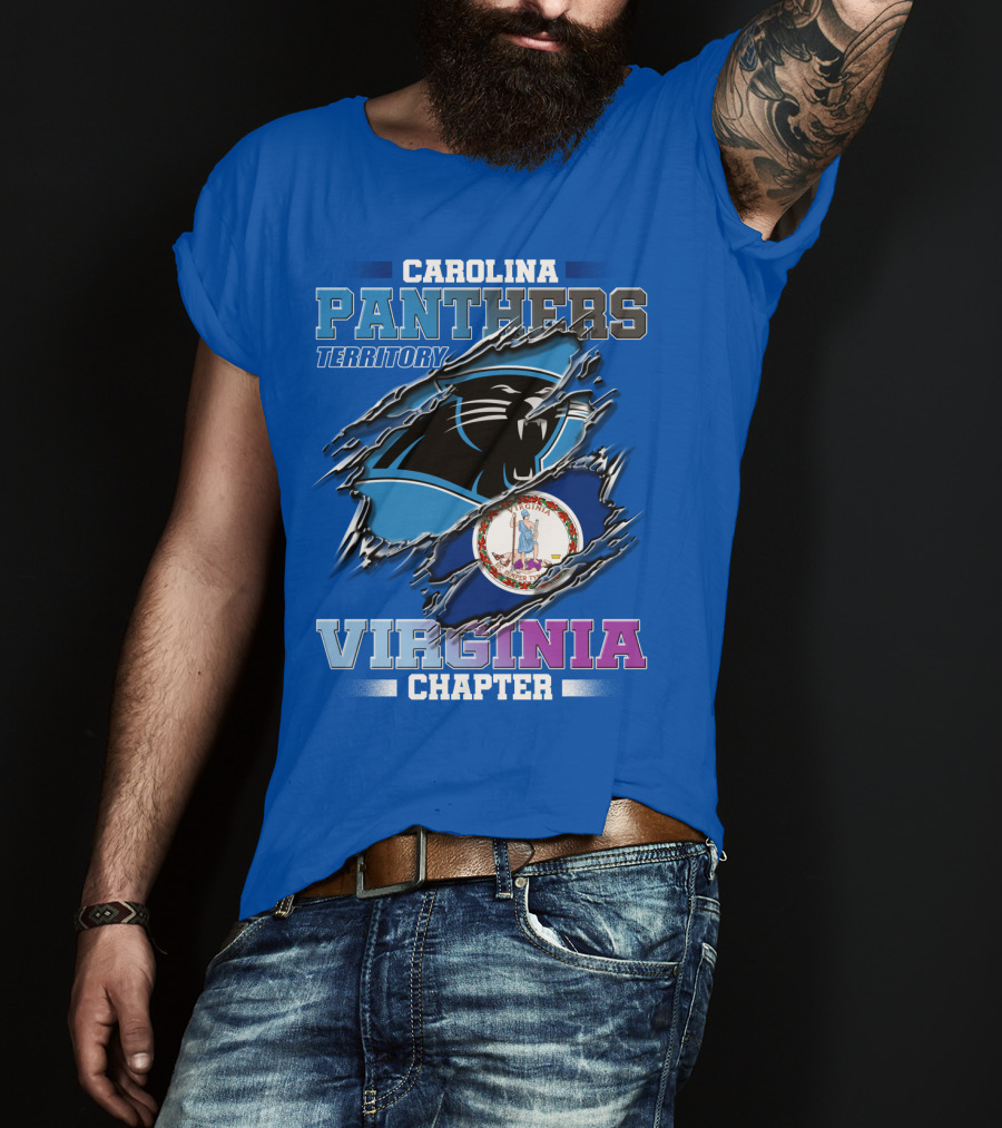 Carolina Panthers Territory Virginia Chapter T-Shirt