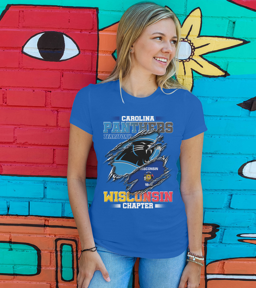 Carolina Panthers Territory Wisconsin Chapter T-Shirt