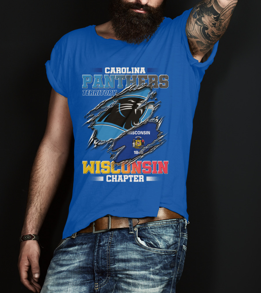 Carolina Panthers Territory Wisconsin Chapter T-Shirt