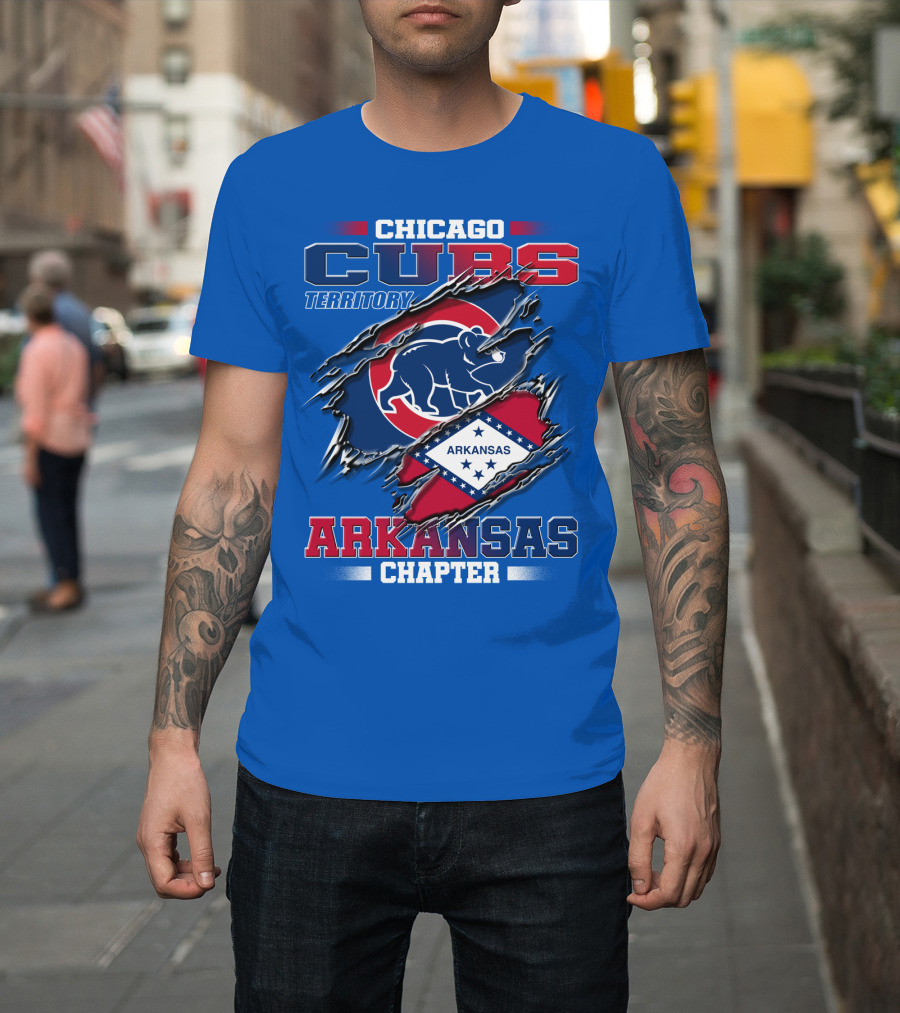 Chicago Cubs Territory Arkansas Chapter T-Shirt