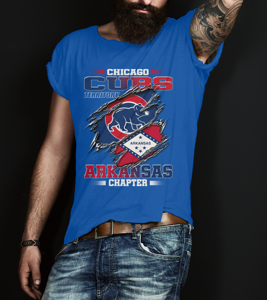 Chicago Cubs Territory Arkansas Chapter T-Shirt