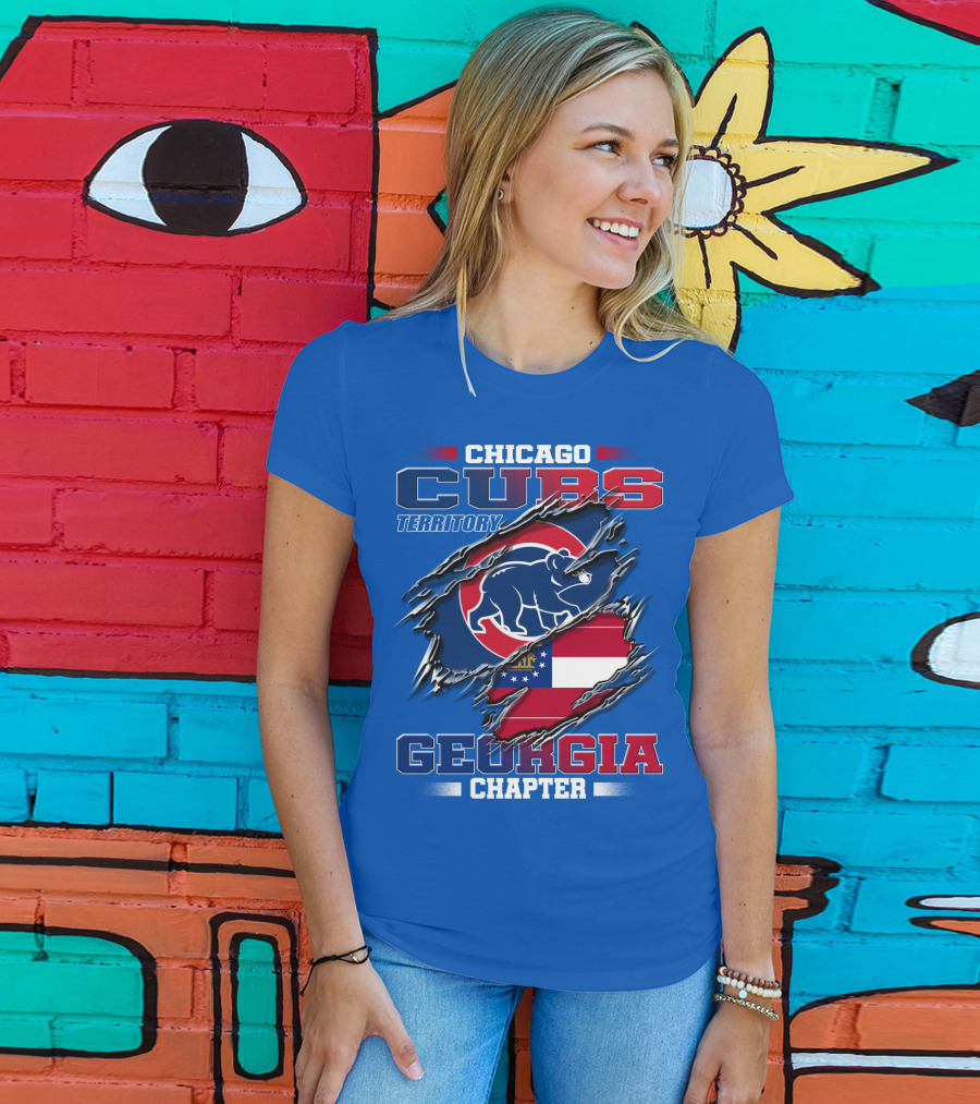 Chicago Cubs Territory Georgia Chapter T-Shirt