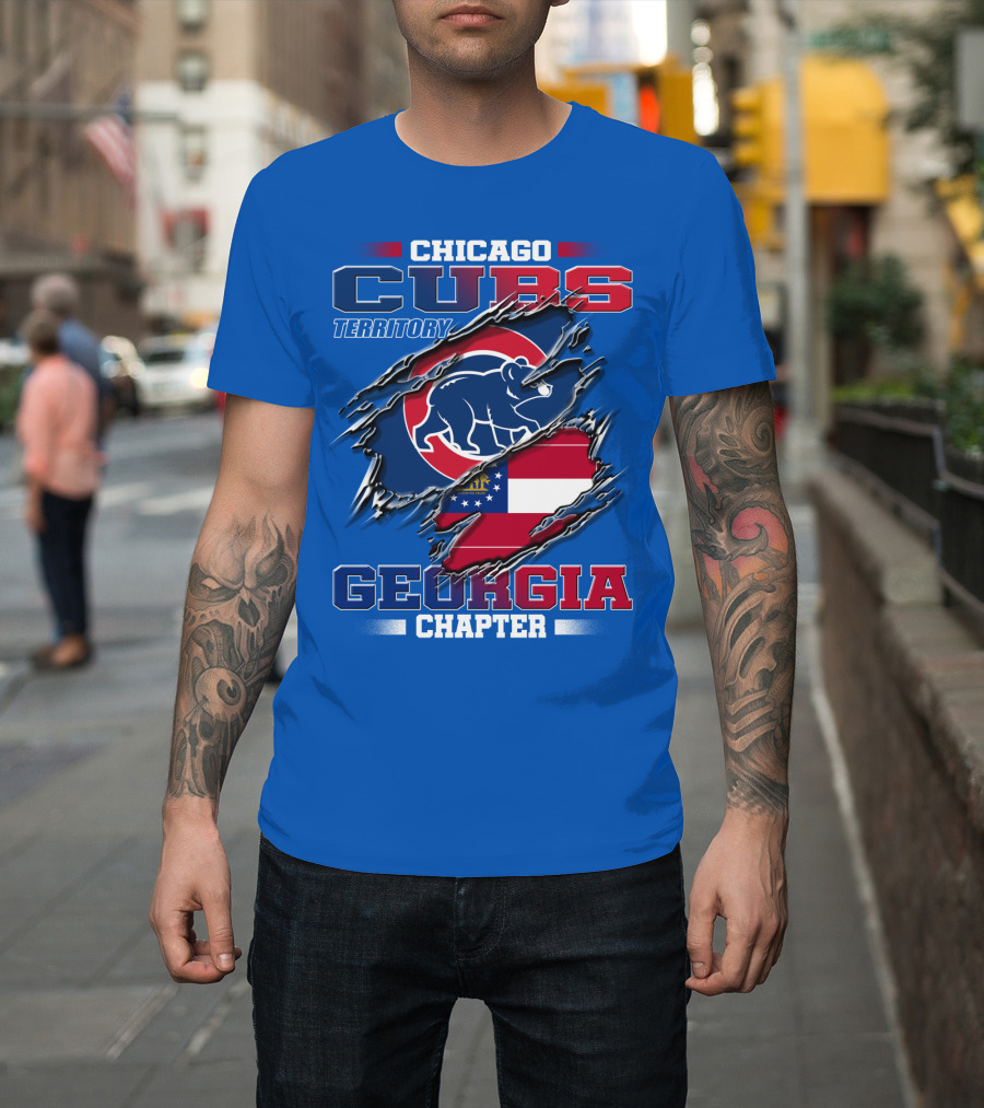Chicago Cubs Territory Georgia Chapter T-Shirt