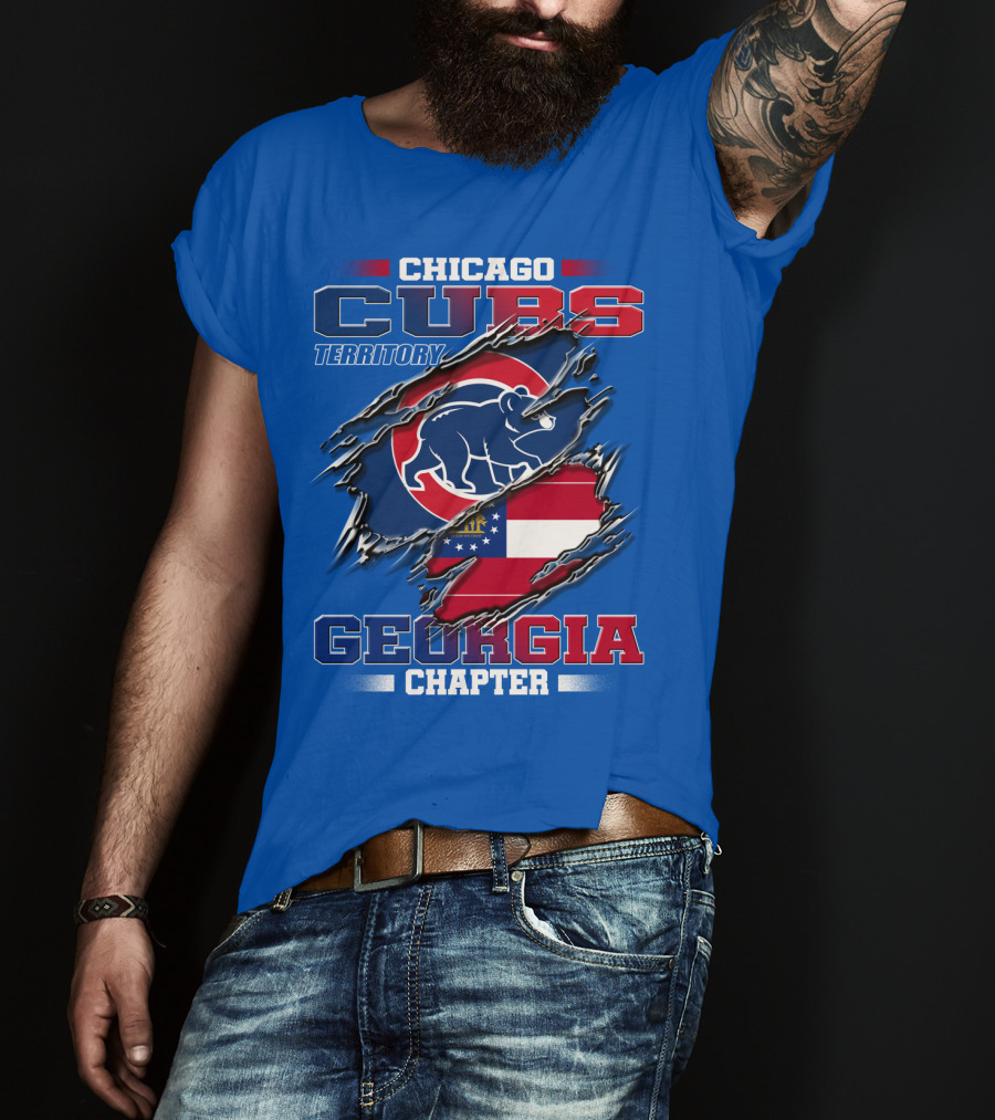Chicago Cubs Territory Georgia Chapter T-Shirt