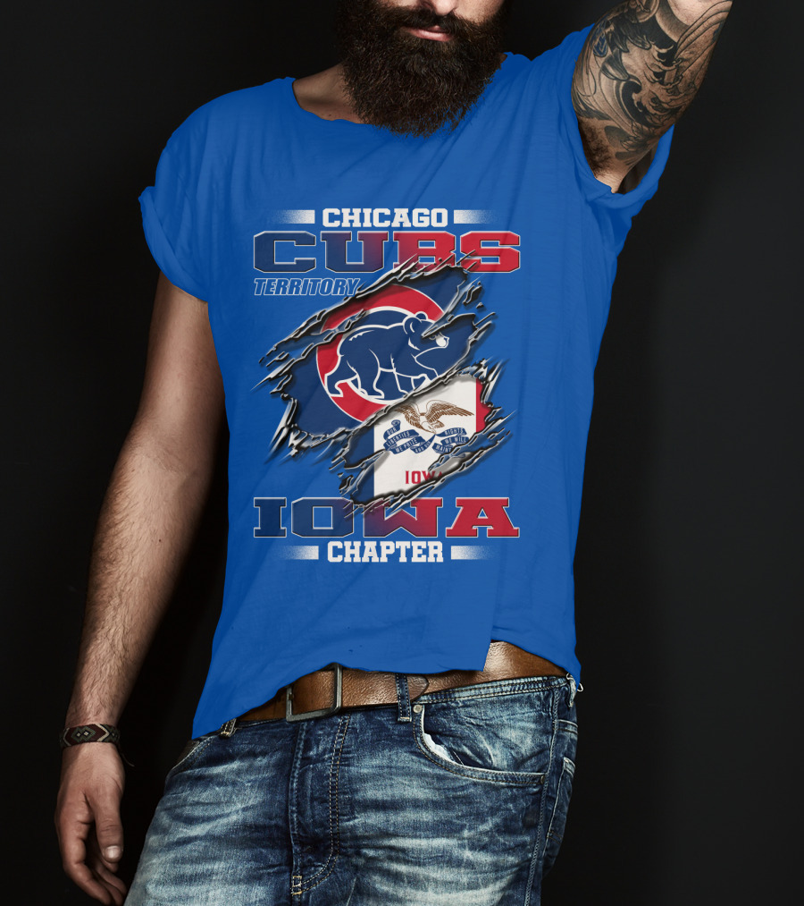 Chicago Cubs Territory Iowa Chapter T-Shirt