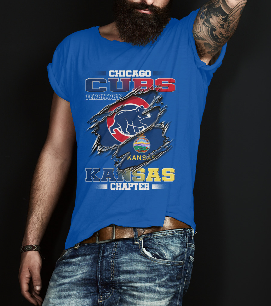 Chicago Cubs Territory Kansas Chapter T-Shirt