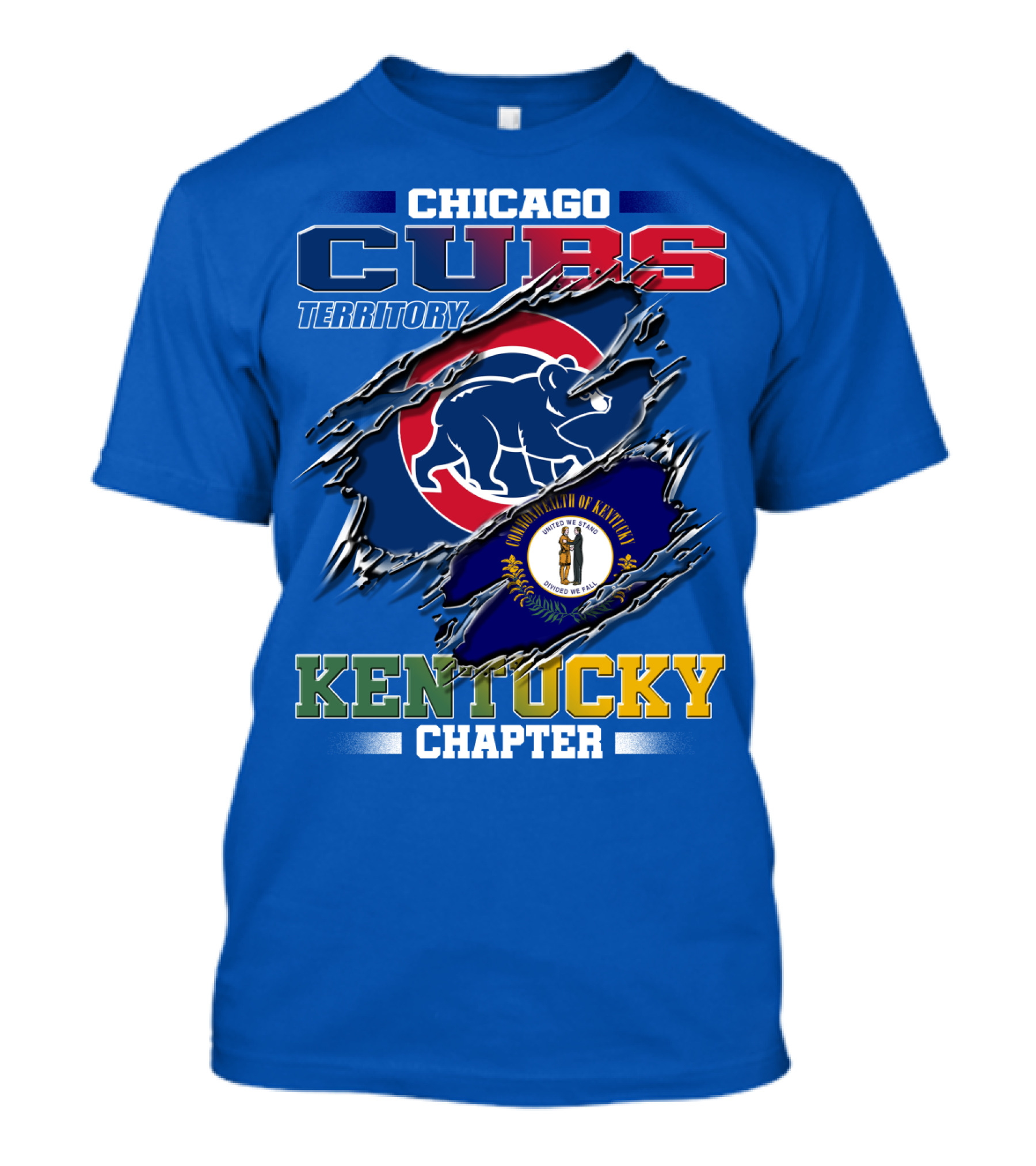 Chicago Cubs Territory Kentucky Chapter T-Shirt