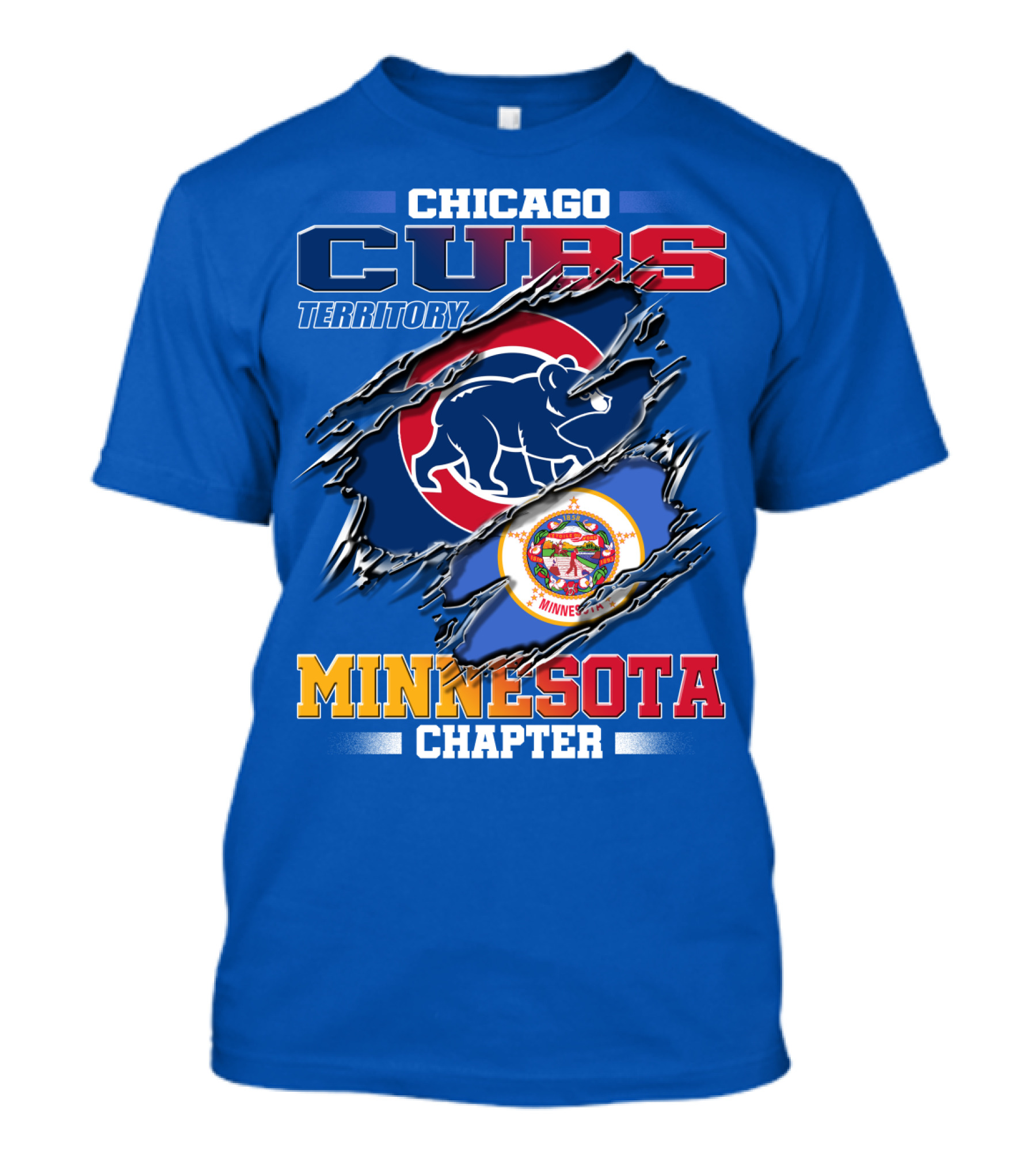 Chicago Cubs Territory Minnesota Chapter T-Shirt