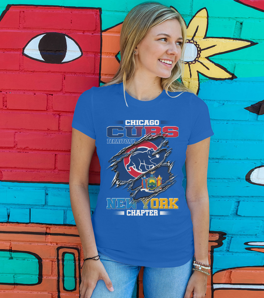 Chicago Cubs Territory New York Chapter T-Shirt