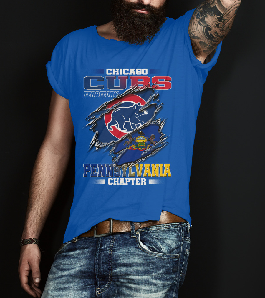 Chicago Cubs Territory Pennsylvania Chapter T-Shirt