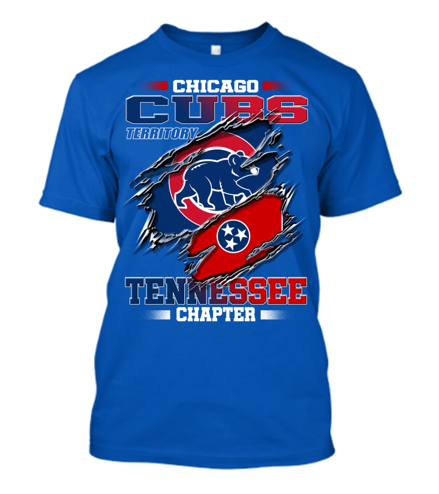 Chicago Cubs Territory Tennessee Chapter T-Shirt