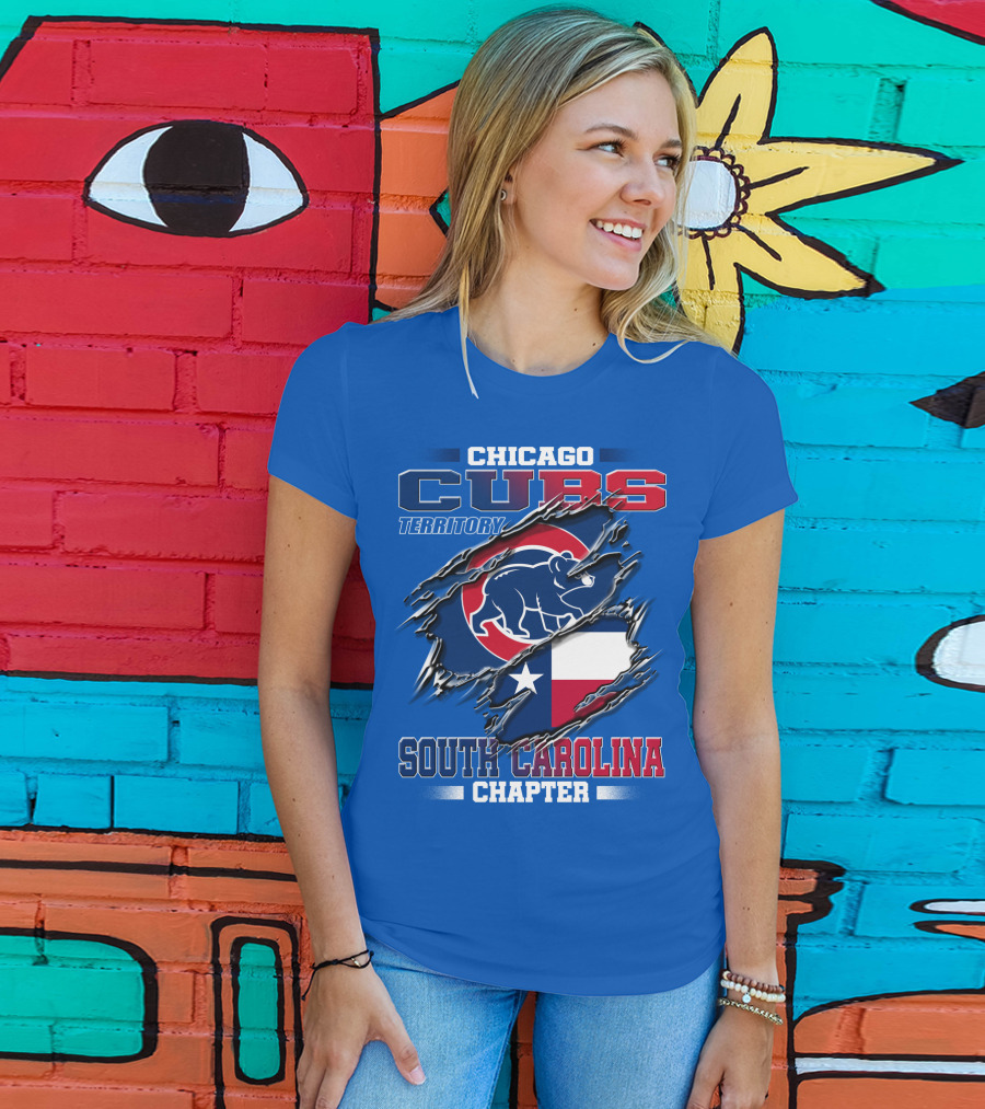 Chicago Cubs Territory South Carolina Chapter T-Shirt