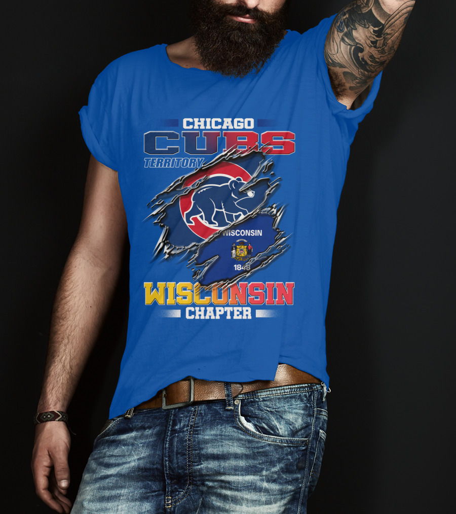 Chicago Cubs Territory Wisconsin Chapter T-Shirt