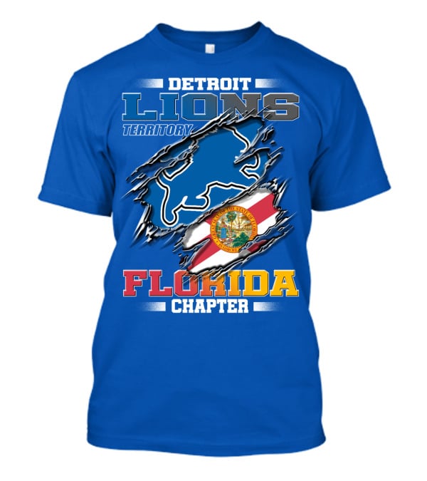 Detroit Lions Territory Florida Chapter T-Shirt