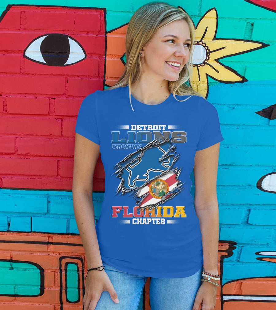 Detroit Lions Territory Florida Chapter T-Shirt