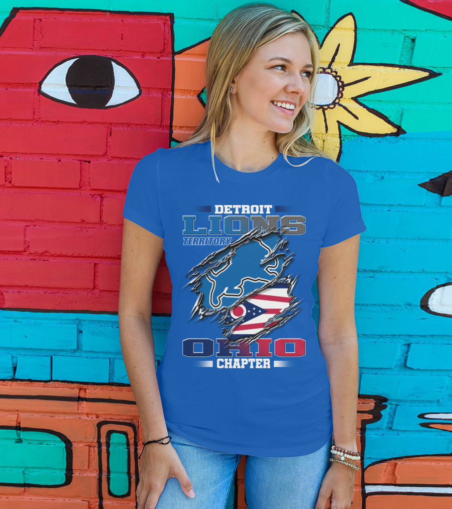 Detroit Lions Territory Ohio Chapter T-Shirt