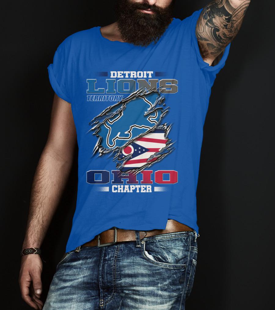 Detroit Lions Territory Ohio Chapter T-Shirt