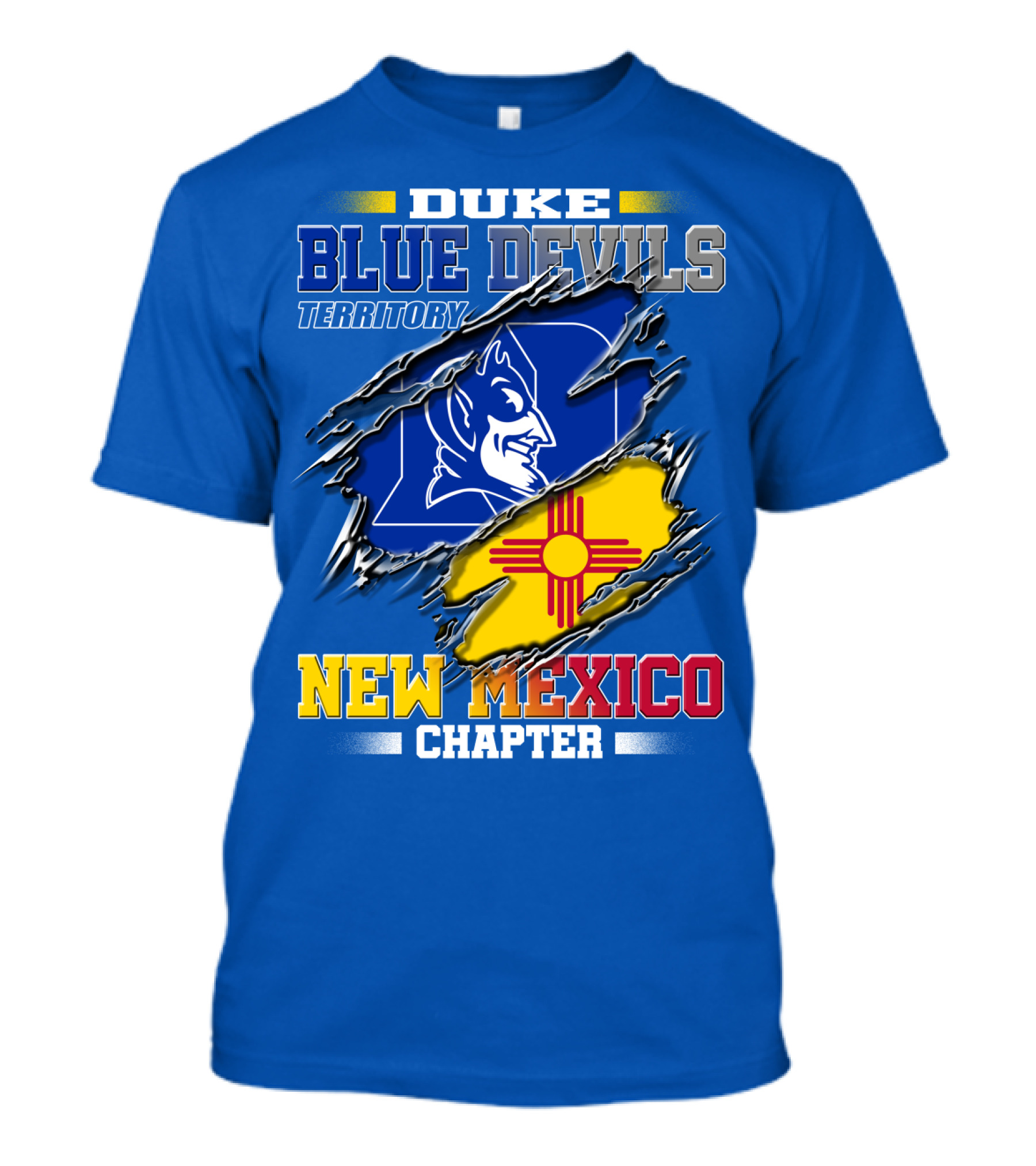 Duke Blue Devils Territory New Mexico Chapter T-Shirt