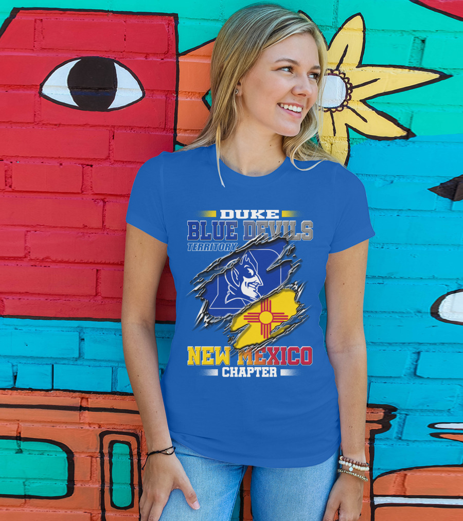 Duke Blue Devils Territory New Mexico Chapter T-Shirt