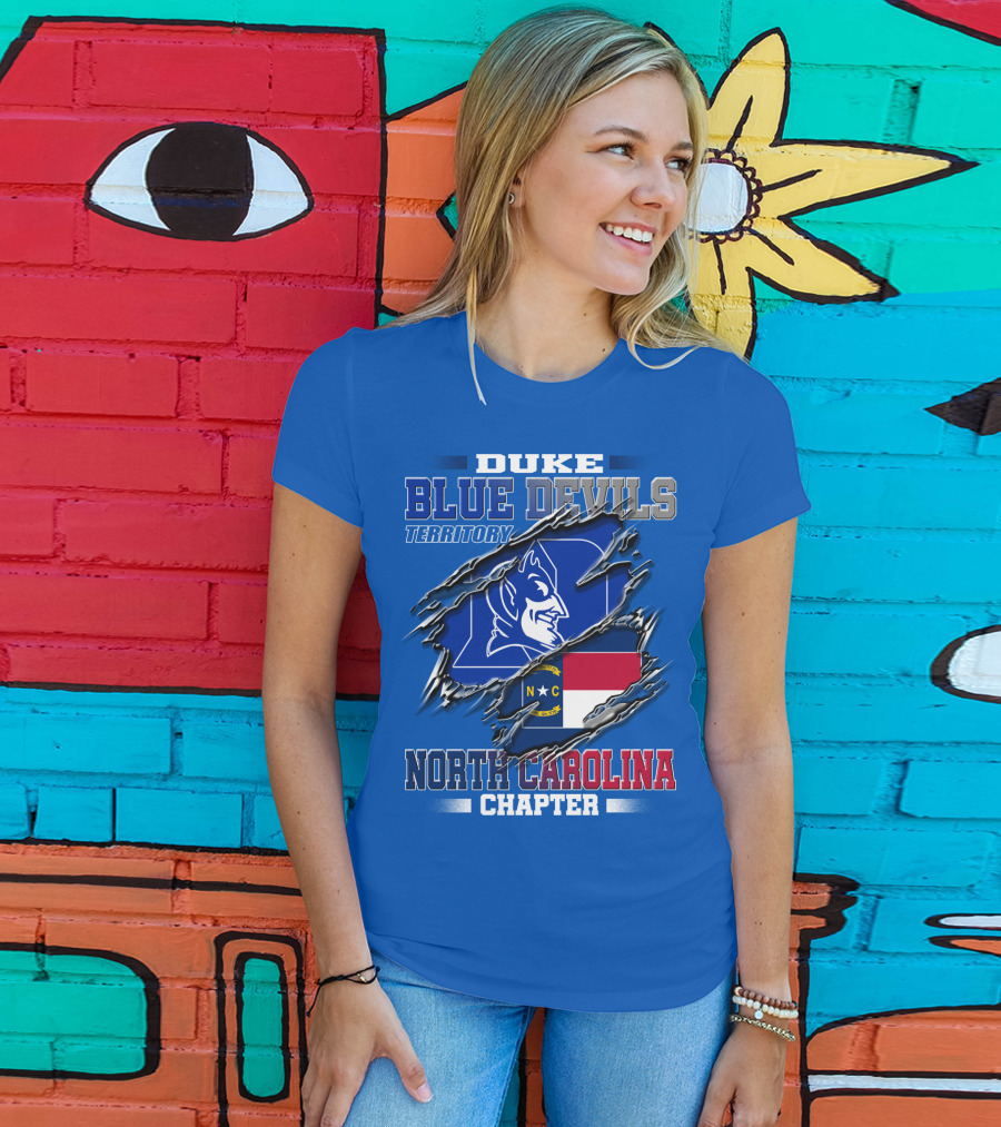 Duke Blue Devils Territory North Carolina Chapter T-Shirt