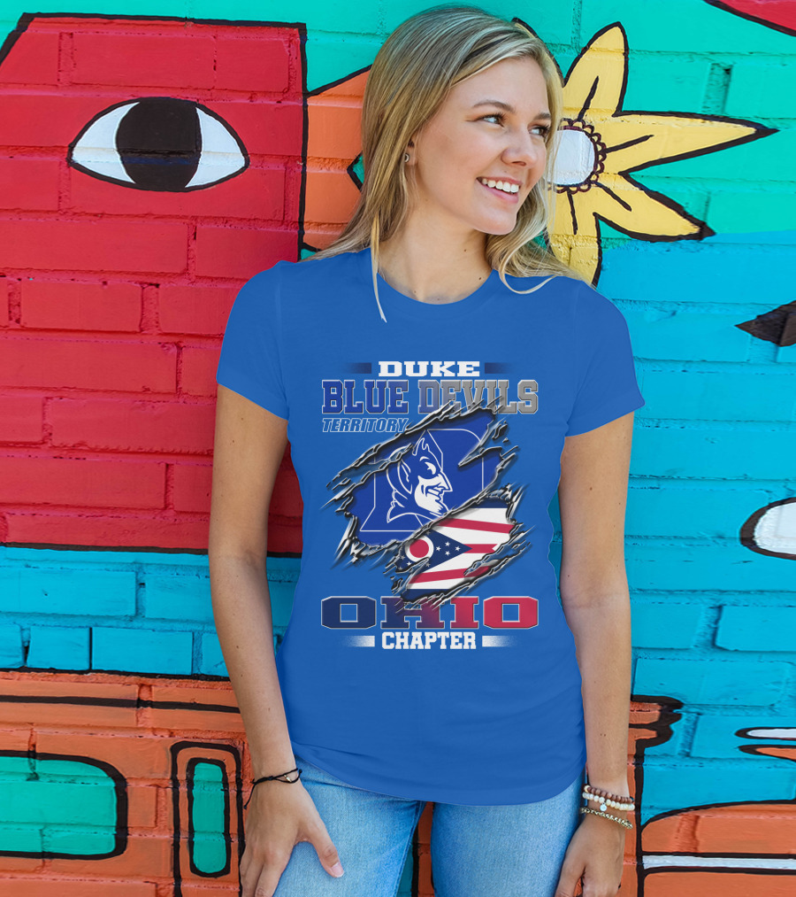 Duke Blue Devils Territory Ohio Chapter T-Shirt