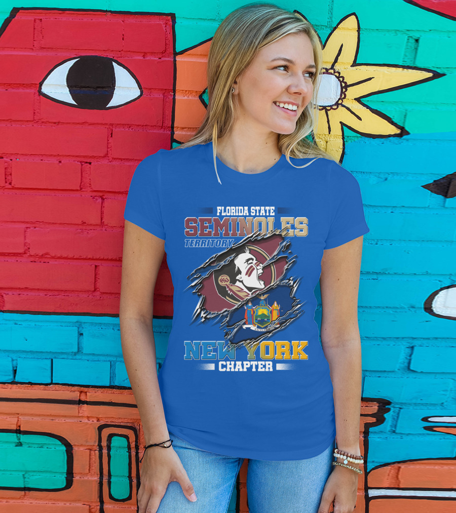 Florida State Seminoles Territory New York Chapter T-Shirt