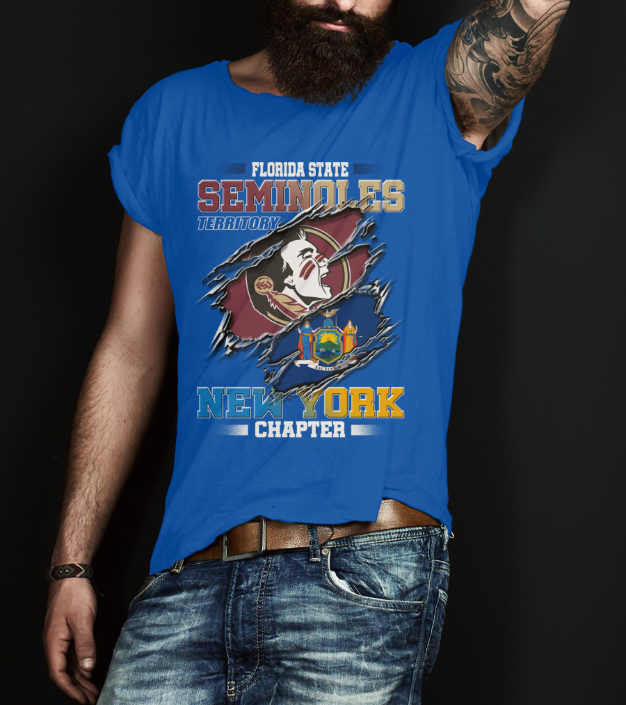 Florida State Seminoles Territory New York Chapter T-Shirt