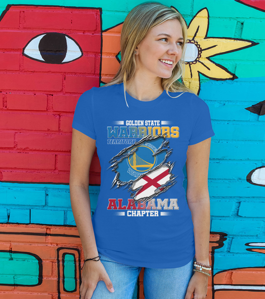 Golden State Warriors Territory Alabama Chapter T-Shirt