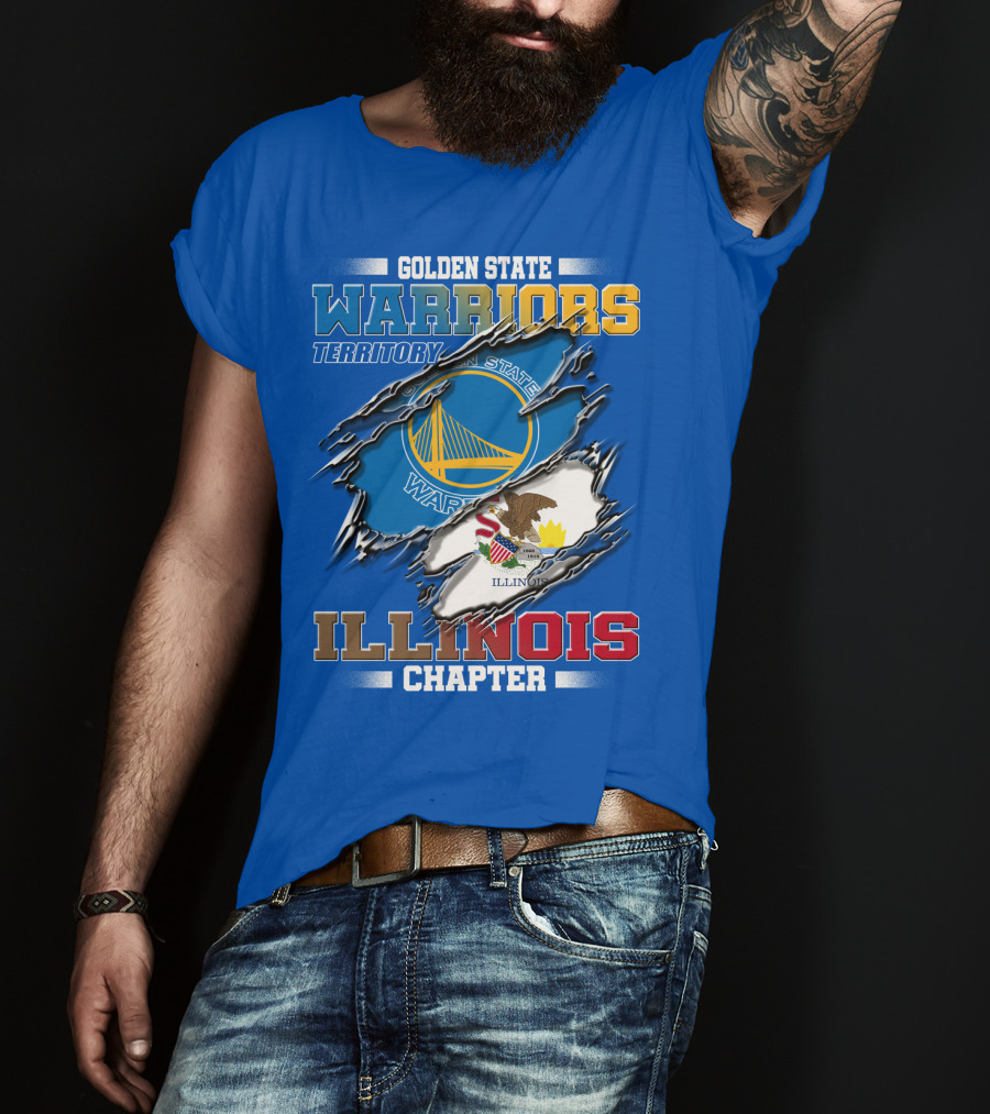 Golden State Warriors Territory Illinois Chapter T-Shirt