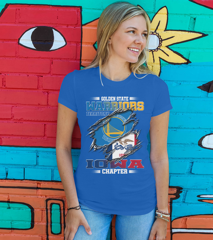 Golden State Warriors Territory Iowa Chapter T-Shirt