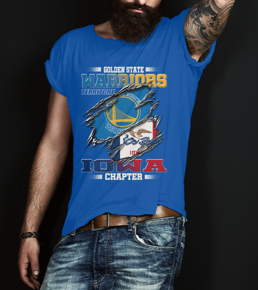 Golden State Warriors Territory Iowa Chapter T-Shirt