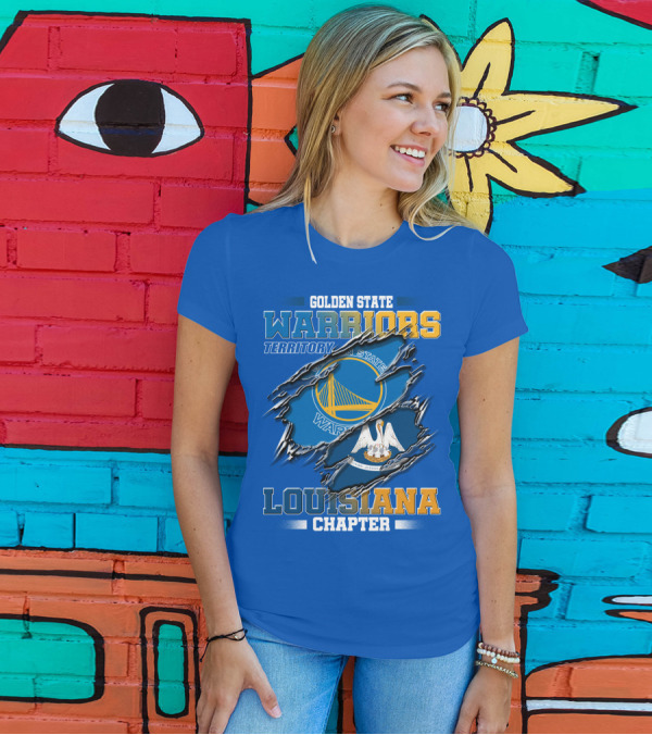 Golden State Warriors Territory Louisiana Chapter T-Shirt