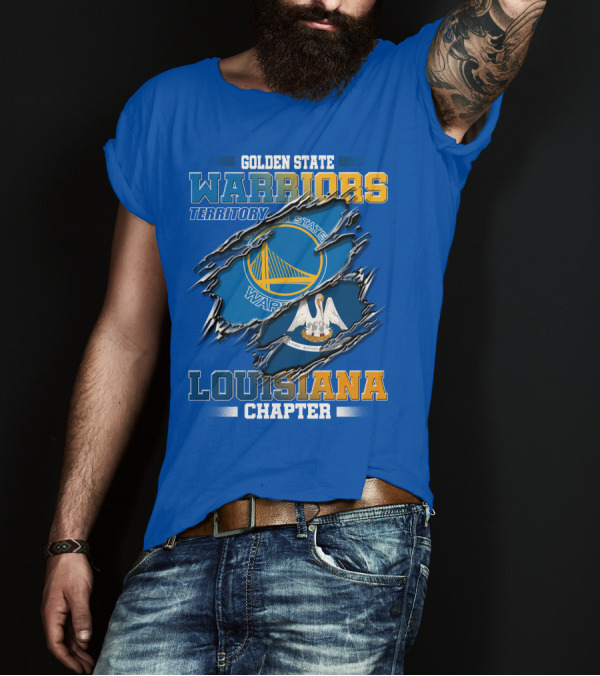 Golden State Warriors Territory Louisiana Chapter T-Shirt