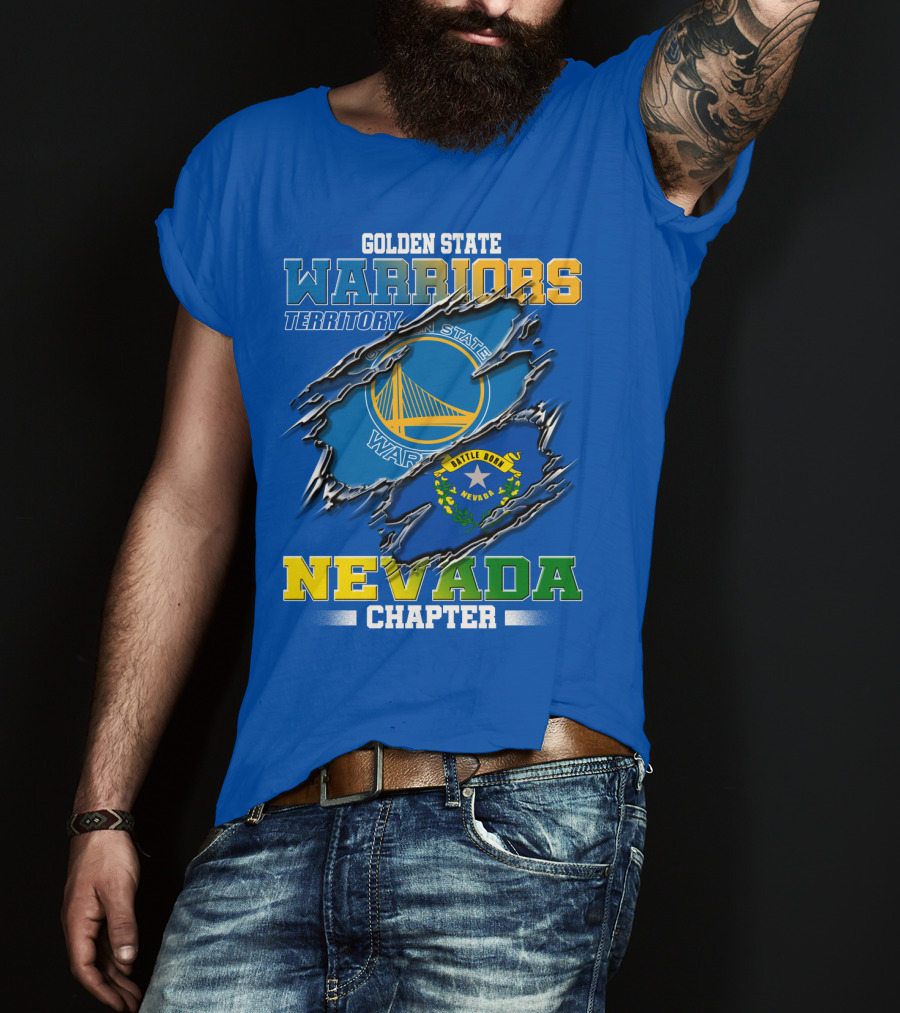 Golden State Warriors Territory Nevada Chapter Battle Born T-Shirt