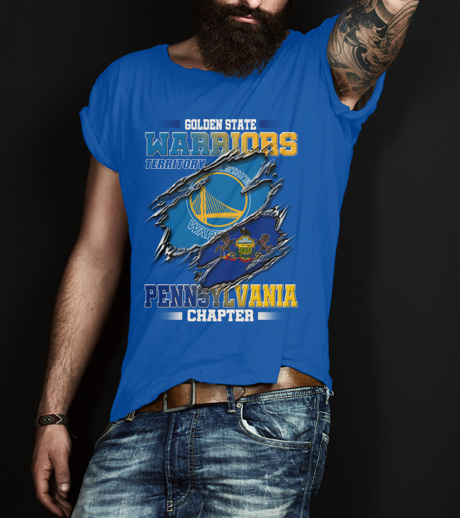 Golden State Warriors Territory Pennsylvania Chapter T-Shirt