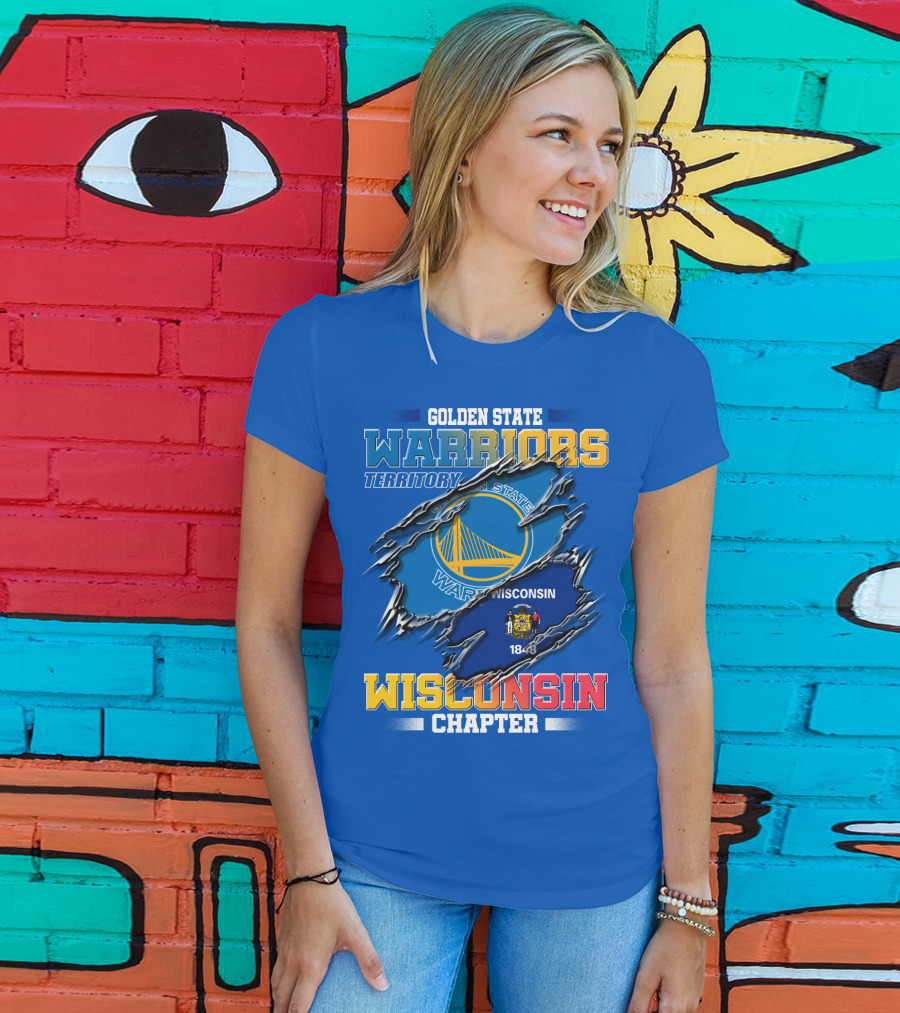 Golden State Warriors Territory Wisconsin Chapter T-Shirt