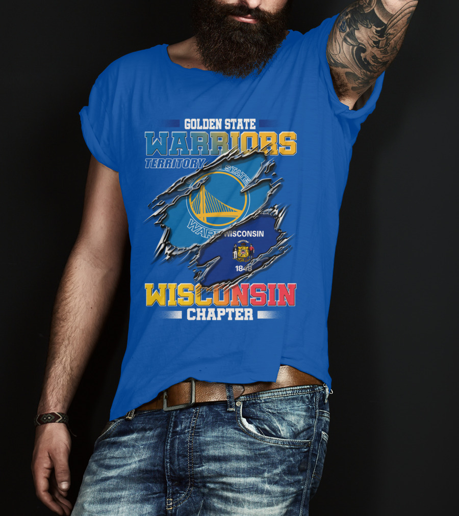 Golden State Warriors Territory Wisconsin Chapter T-Shirt