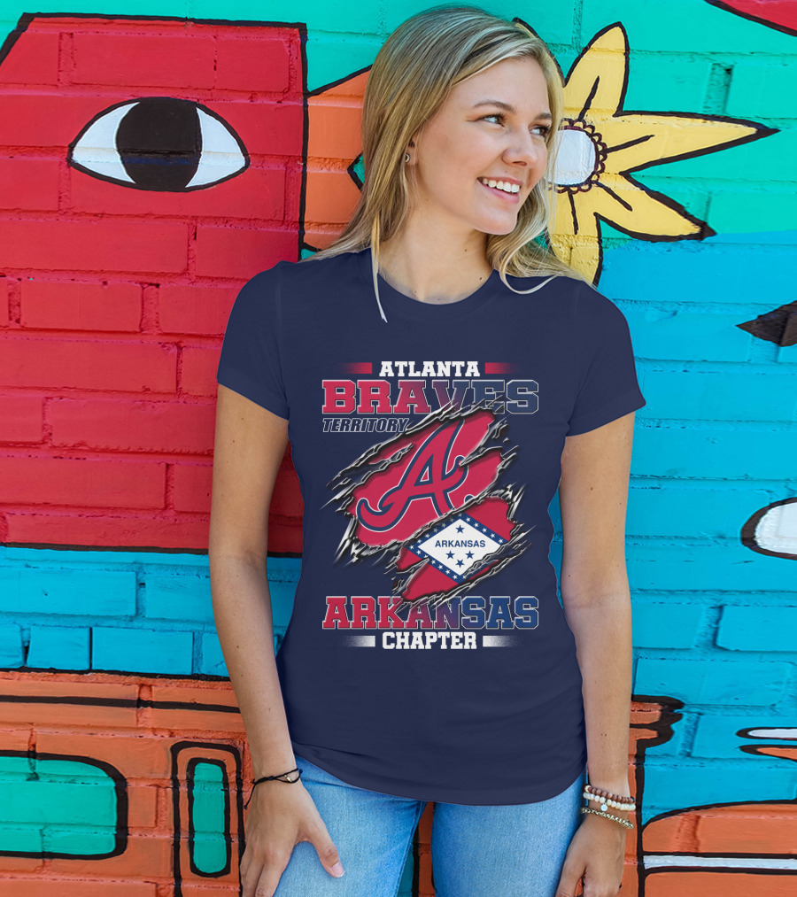 Atlanta Braves Territory Arkansas Chapter T-Shirt