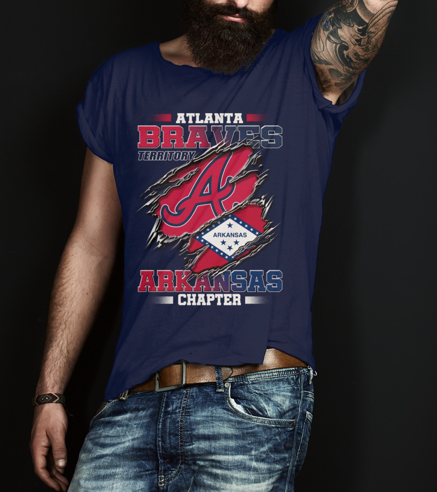 Atlanta Braves Territory Arkansas Chapter T-Shirt