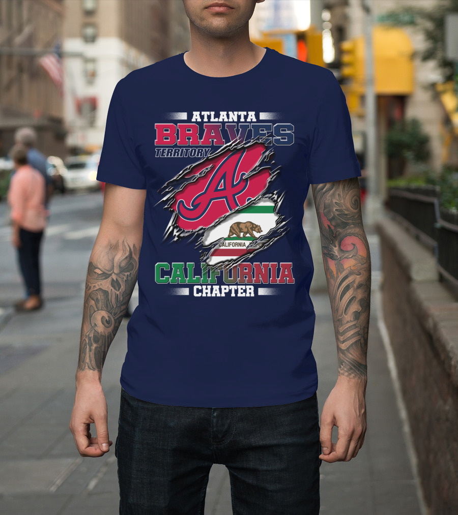 Atlanta Braves Territory California Chapter T-Shirt