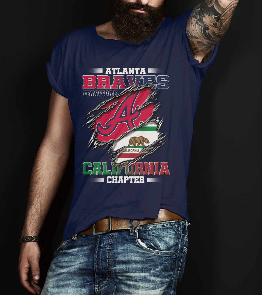 Atlanta Braves Territory California Chapter T-Shirt