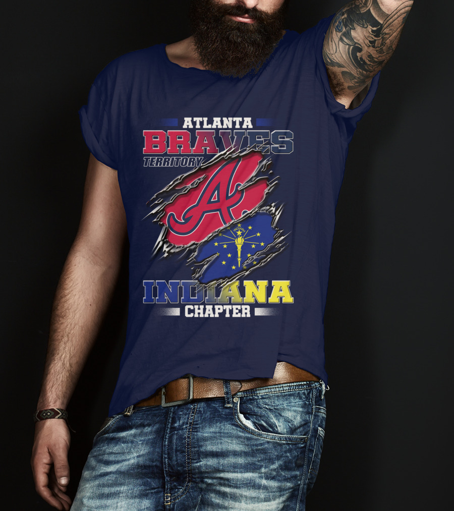 Atlanta Braves Territory Indiana Chapter T-Shirt