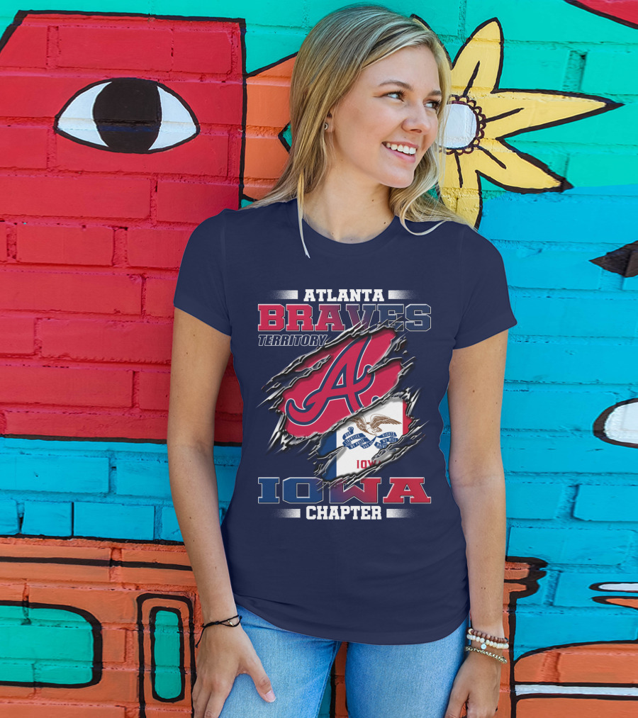 Atlanta Braves Territory Iowa Chapter T-Shirt