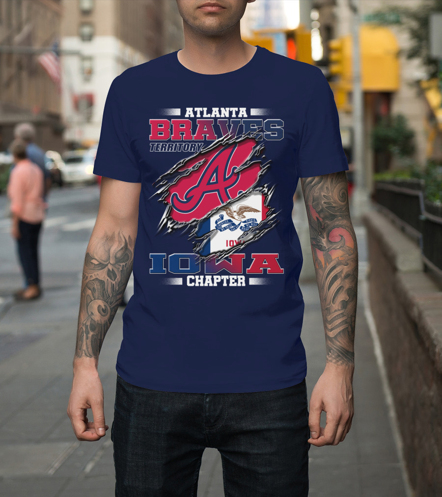 Atlanta Braves Territory Iowa Chapter T-Shirt