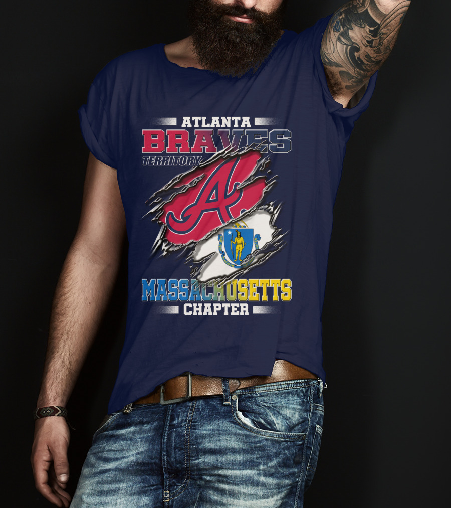 Atlanta Braves Territory Massachusetts Chapter T-Shirt