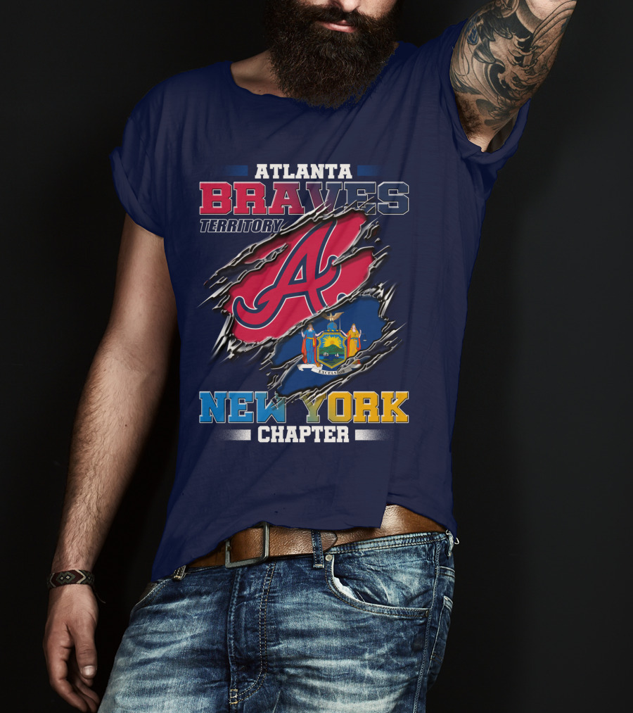Atlanta Braves Territory New York Chapter T-Shirt