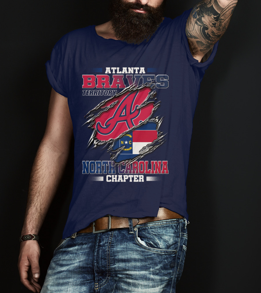 Atlanta Braves Territory North Carolina Chapter T-Shirt
