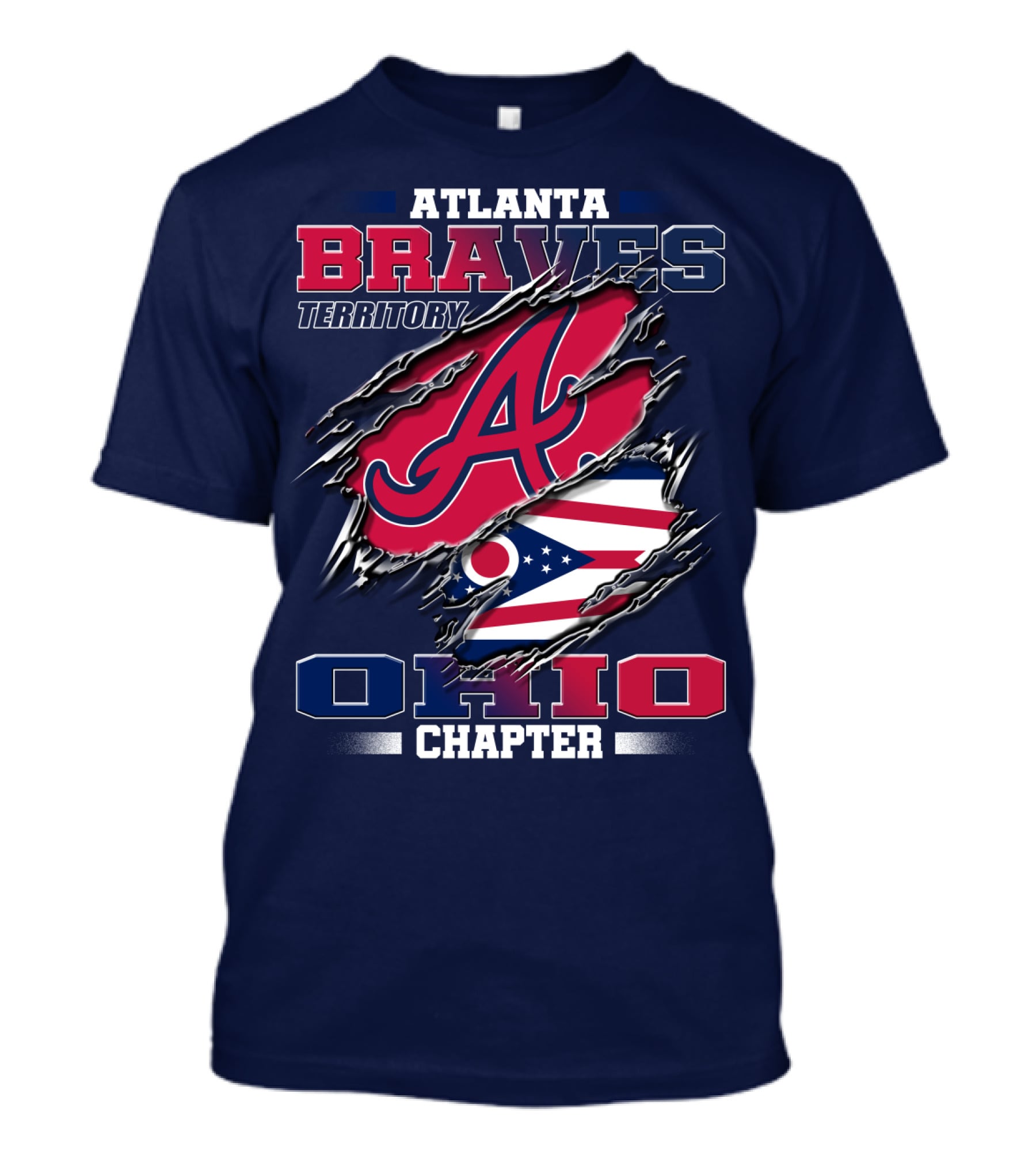 Atlanta Braves Territory Ohio Chapter T-Shirt