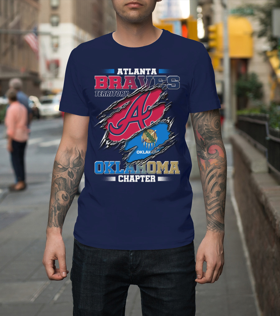 Atlanta Braves Territory Oklahoma Chapter T-Shirt
