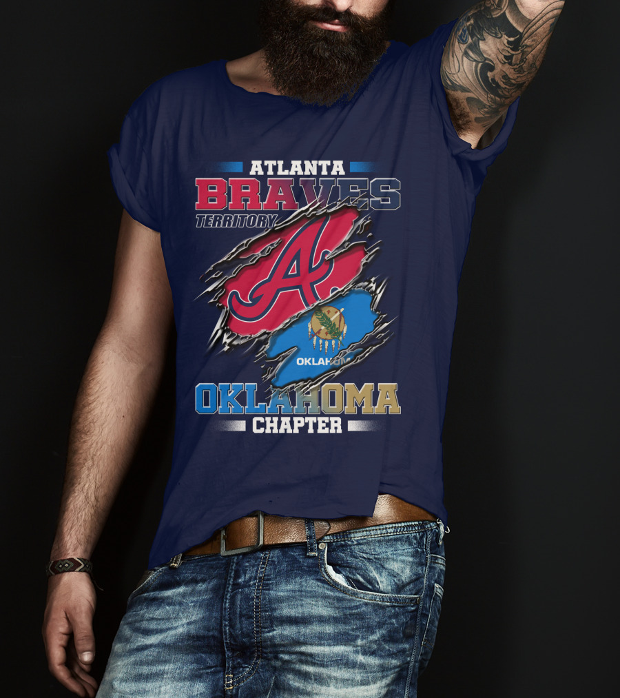 Atlanta Braves Territory Oklahoma Chapter T-Shirt
